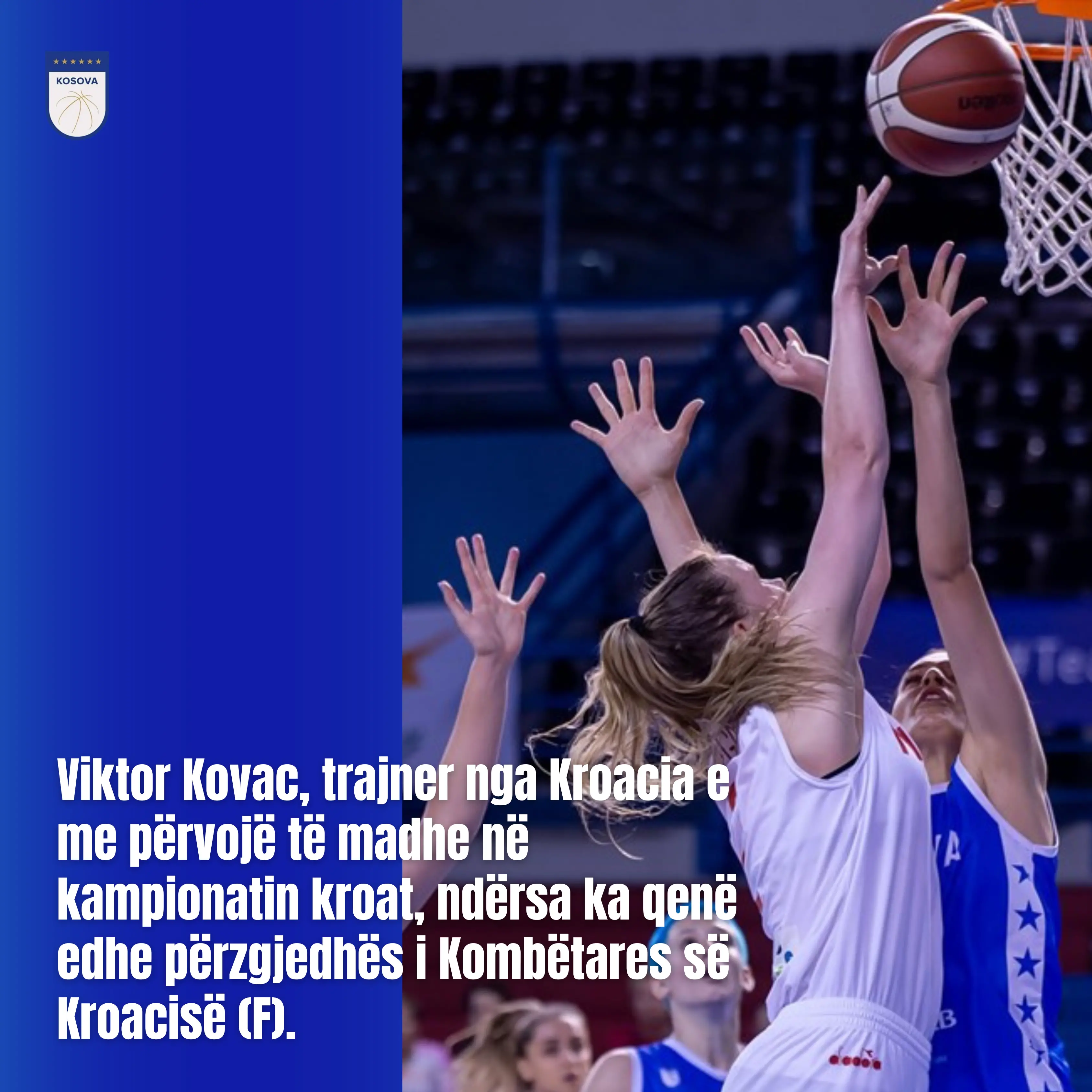 ZYRTARE: Viktor Kovac në cilësinë e përzgjedhësit të Përfaqësueses A Femrat të Kosovës